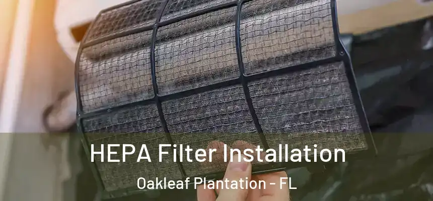 HEPA Filter Installation Oakleaf Plantation - FL